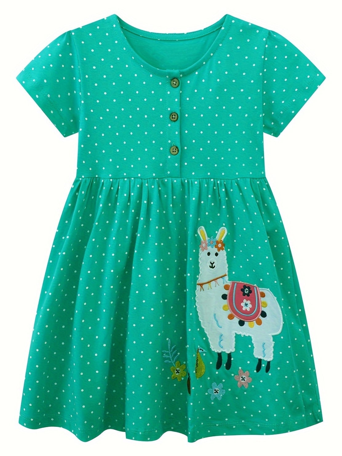 white christmas dresses Women's Organic Cotton Midi Dress main image 0
