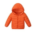 thumbnail image 1 of WIBACKER 2-10T Kids Boy Girl Outerwear Coat Children Winter Long Sleeve Hooded Puffer Jackets Light Weight Water Resistant Padded Coat, 1 of 12