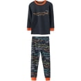 thumbnail image 1 of WIBACKER 2-7 Years Toddler and Little Boys' Long Sleeve Top and Pants Snug Fit 100% Cotton 2 Piece Pajama Set - Crocodile, 1 of 7