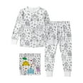 thumbnail image 1 of WIBACKER Color Your Own Pajamas for Toddler and Little Girls, DIY Painted 2PCS Pjs Sleepwear Set - Princess 3T, 1 of 11