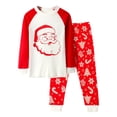 thumbnail image 1 of WIBACKER 2-7T Toddler Boys Girls Christmas Pajamas Sets for Kids Cotton Snug Fit 2Pcs Sleepwear - Santa Claus, 1 of 8