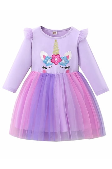white christmas dresses Christmas Unicorn Twirl Dress 2T