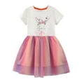 thumbnail image 1 of WIBACKER 2-7T Toddler and Little Girls Cotton Tulle Skirt Dress Rabbit Summer Princess Dresses Easter, 1 of 7
