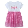 thumbnail image 1 of WIBACKER 2-7T Tutu Dress for Toddler Girls - Glitter Sequin Dancer Tulle Dress for Wedding Birthday Party, 1 of 6