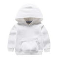 thumbnail image 1 of WIBACKER 2-9 Years Boy Girl Long Sleeve Basic Pullover Hoodie Kids Solid Color Thin Sweatshirt Tops, 1 of 5
