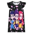 thumbnail image 1 of WIBACKER 3-12Y Girls Flutter Sleeve Cartoons Nightgown Soft Kids Nightdress Pajamas for Toddler to Big Girl Nightie Dress, 1 of 9