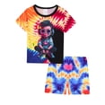 thumbnail image 1 of WIBACKER 3-12Years Fashion Boys 2-Piece Pajamas 3D Printed Short Sleeve Cool Summer PJ Set Toddler Kids Sleepwear, 1 of 13