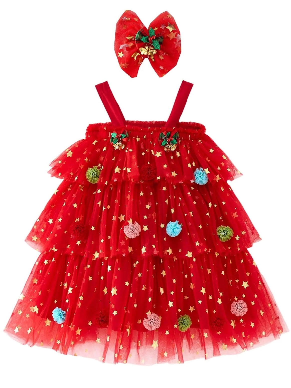 sears infant christmas dresses Vtg 70s Christmas Sears Baby Smock Dress 9-12 mo Red Corduroy Snowman Retro July