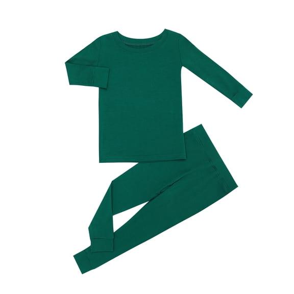 WIBACKER Two-Piece Pajamas Set for Boys & Girls, Soft Viscose from Bamboo Toddler Sleepwear for Kids 12 Months-8T Pjs