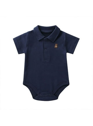 Colvin Infant Boys' Polo Onesie 6M (Ages: 3-6M)