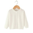 thumbnail image 1 of WIBACKER Baby Girls Boys Cardigan Long Sleeve Uniforms Knit Sweater Outerwear for Toddler Kids 1-6T, 1 of 8