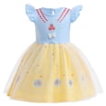 thumbnail image 1 of WIBACKER Baby/Toddler Dress Fly Sleeveless Cosplay Princess Dress Up Birthday Gift for Kids Girls Rose, 1 of 8