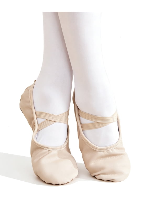 Ballet Shoes for Girls Boy Toddler Ballet Slippers Soft PU Leather Dance Shoes for Toddler/Little Kid/Big Kid