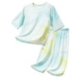 thumbnail image 1 of WIBACKER Boy Pajamas Baby Boys Summer Short Sleeve Pjs Set Kid Sleepwear Viscose Pajamas from Bamboo Rayon, 1 of 10