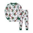 thumbnail image 1 of WIBACKER Dinosaur 2-Piece Pajamas Boys Long Sleeve Sets Toddler Boys Pjs Kids Sleepwear Sets for 2-11 Years, 1 of 10