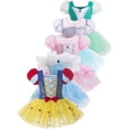 thumbnail image 1 of WIBACKER Girls Ballet Tutu Dress 2-8Y, Shiny Princess Tulle Leotard Ballerina Dance Costume Halloween Christmas 1Piece, 1 of 10