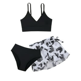 Esho Girls Two Piece Swimsuits Kids Tween Girl Bikini Set Bathing Suit  Swimwear 6-14T 