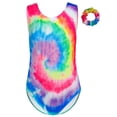 thumbnail image 1 of WIBACKER Gymnastics & Dance Ballet Leotard for Girls Sparkly Activewear One Piece Tumbling Outfit - Tie-dye, 1 of 10