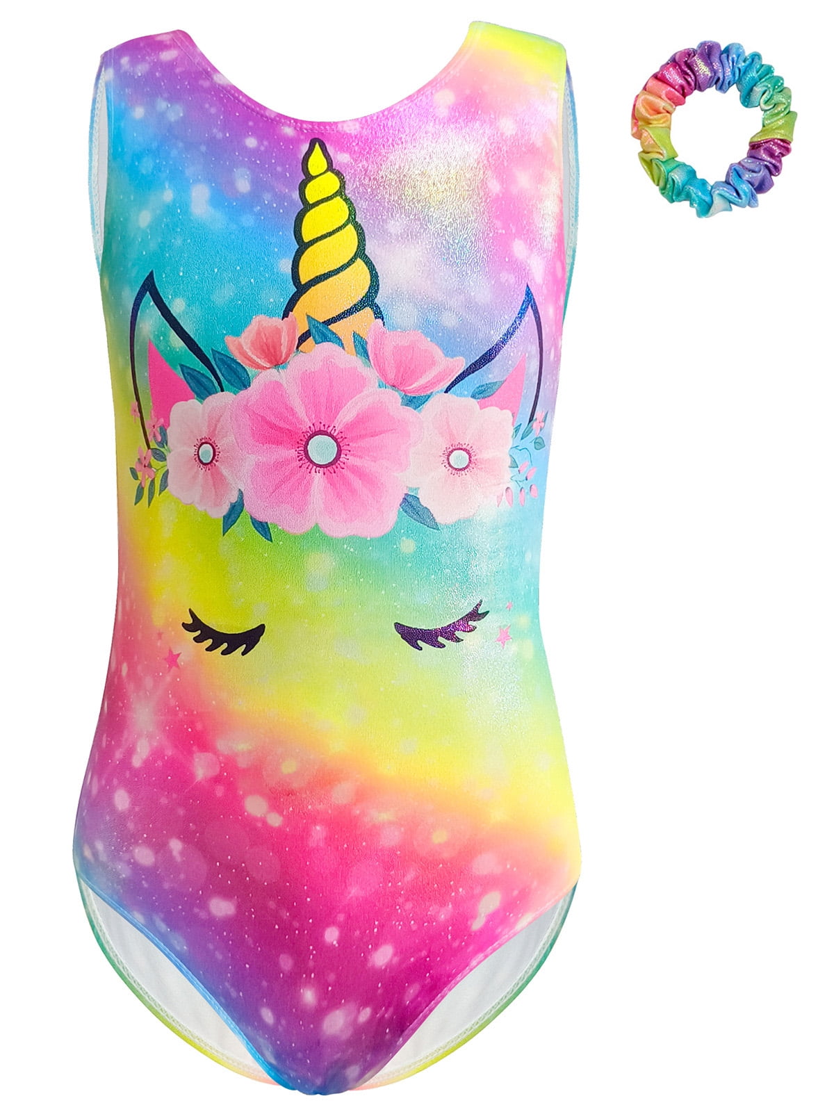 Girls Honeycomb Buttery Soft Leotard - Quick Drying For Dance and Gymnastics main image 0