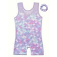 thumbnail image 1 of WIBACKER Leotards for Girls Gymnastics Toddler Dance Biketards Mermaid Athletic Dance Wear Shiny Outfits Kids, 1 of 11