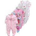 thumbnail image 1 of WIBACKER Newborn Baby Footed Pajamas 100% Cotton Infant Baby Snap Sleepers for Sleep and Play Footies 0-12 Months - 1PC Polka Dots, 1 of 7