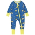 thumbnail image 1 of WIBACKER Pajamas for Baby Boys, Viscose from Bamboo, Snug Baby Sleeper, Newborn PJs, 2-Way Zipper, 1 of 9