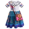 thumbnail image 1 of WIBACKER Toddler Baby Girl Princess Dress with a Bag Kids Girls Ball Gown Fancy Cosplay Costume for Birthday Halloween Christmas Party, 1 of 10