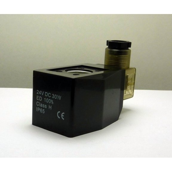 WIC VALVES 2P Series 24V DC Electric Solenoid VALVES Coil with DIN Connector