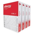 thumbnail image 1 of WICKED CLEAN AIR. Compatible with Replacememnt for 20x25x4 Air Filter Furnace Air Filter Replacement for FC100A1037 FC35A1027 CF200A1016, Allergy 4-Pack, 1 of 7
