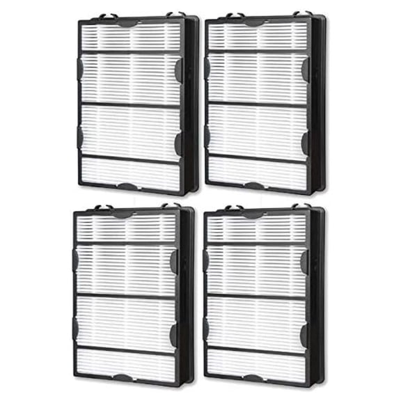 WICKED CLEAN AIR. HEPA Filter Compatible with Replacement for Holmes HAPF600 4-Pack