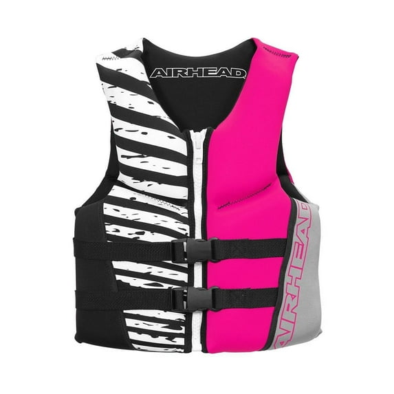 WICKED Kwik-Dry Neolite Flex Life Vest, Youth, Hot Pink