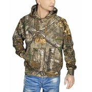 WICKED STOCK Men's Realtree Xtra Hunting Hooded Sweatshirt Camo Outdoor Hoodie