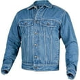 thumbnail image 1 of WICKED STOCK Motorcycle Jacket Men-Jeans Jacket motorcycle-Trucker Jacket for Men-Denim Casual Rugged Wear Riding Jacket, 1 of 6