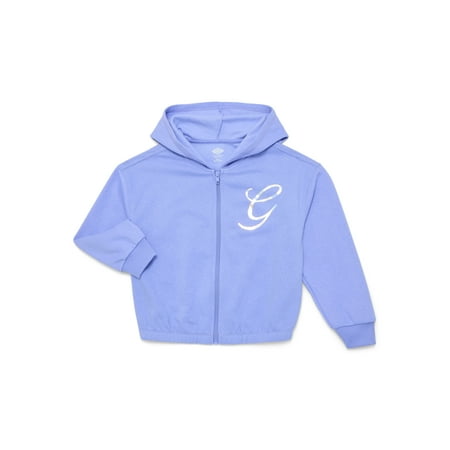 Wicked: For Good Little and Big Girls' Glinda Foil Graphic Fleece Hoodie Sweatshirt, Sizes 4-16