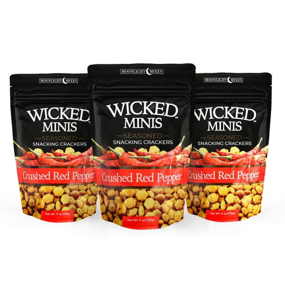 WICKED MIX CRACKERS OYSTR RED PEPPER (PACK of 6)