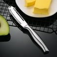 thumbnail image 1 of WICVIK Stainless Steel Butter Spreader, Butter Knife - Kitchen Gadgets with Two Cutting Specifications, 1 of 6