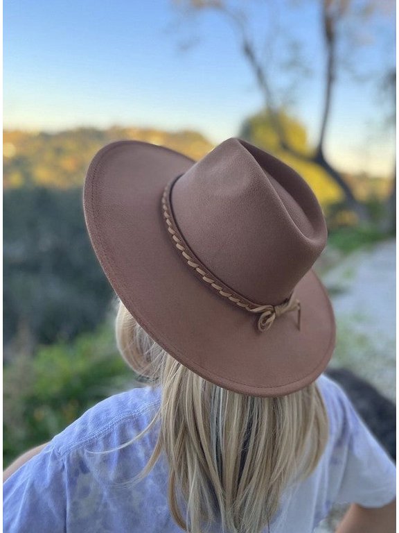 WIDE BRIM DANDY PANAMA HAT FOR WOMEN