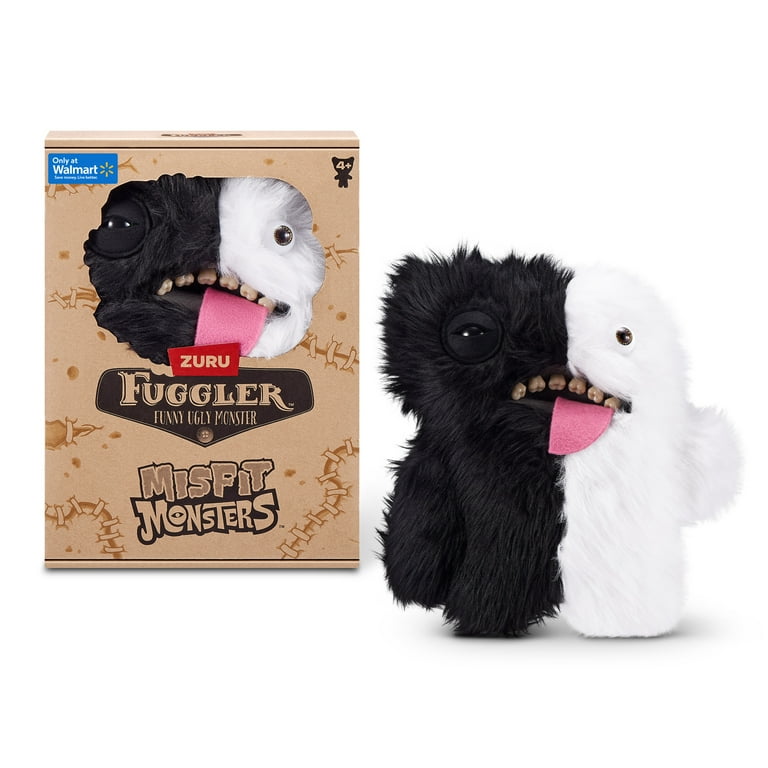 Fuggler Misfit Monsters 9 inch (Wide Eyed Boogah - Black & White