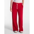 thumbnail image 1 of No Boundaries Soft Fleece Wide Leg Pants, 30” Inseam, 1 or 2-Pack, Women’s XXS-4X, 1 of 5