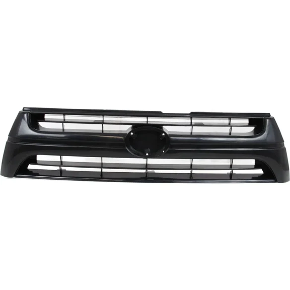 WIDE RANGE PARTS Grille Direct Replacement Compatible With 2001-2002 Toyota 4Runner Textured Black Plastic