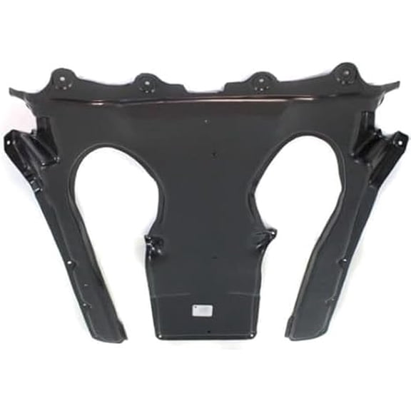 WIDE RANGE PARTS Rear Engine Splash Shield Under Cover Plastic Direct Replacement Compatible with 2007-2014 Mercedes Benz CL-Class MB1228153 2215242830 2215242530