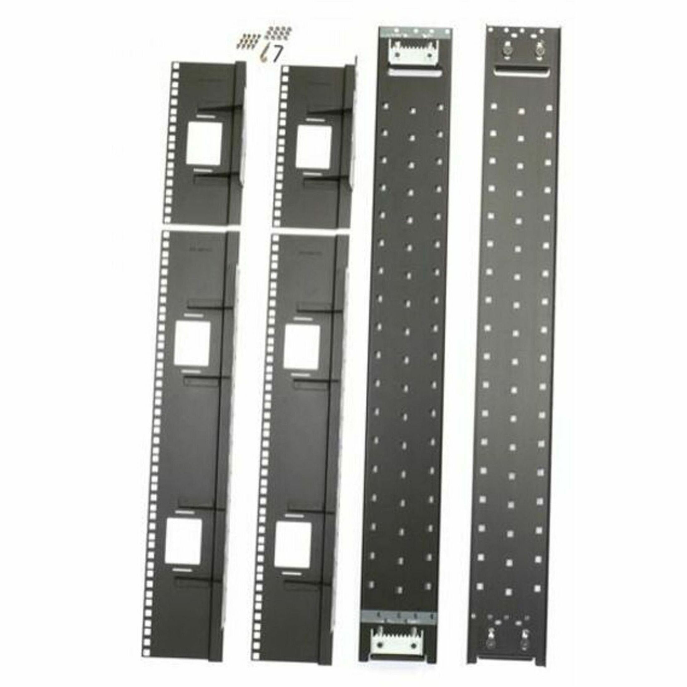 WIDE RECESSED RAIL KIT FOR NETSHELTER SX 42U 750MM