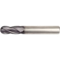 thumbnail image 1 of WIDIA Hanita I4B0219T062R VariMill I4B GP Rough/Finish End Mill, Ball Nose, 0.625' LOC, 0.2188' Cutting Dia, Carbide, TiAlN Coating, RH Cut, 4FL, 1 of 1