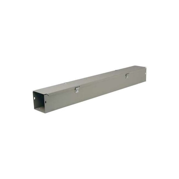 Wiegmann Straight Section Wireway, 1 Rating, Steel, Powder Coated HS666NK