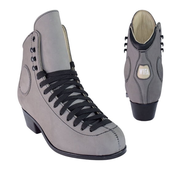 WIFA Street Xtreme Roller Skate Boots - Premium Nubuck Leather, Strong Ankle Support