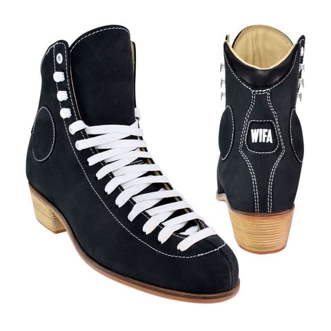 WIFA Street Deluxe Roller Skate Boots Durable Nubuck Leather Comfortable