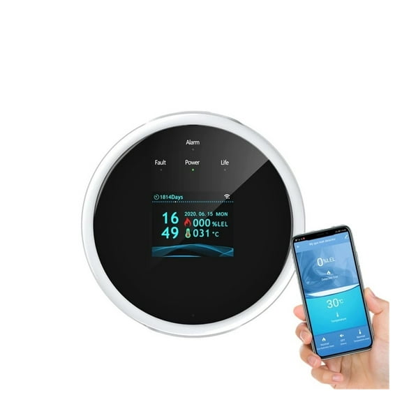 WIFI & Bluetooth Smart Water Valve, Smart WiFi Water Valve Gas Valve Bluetooth Vioce Control Compatible With Home Shut Off Controller