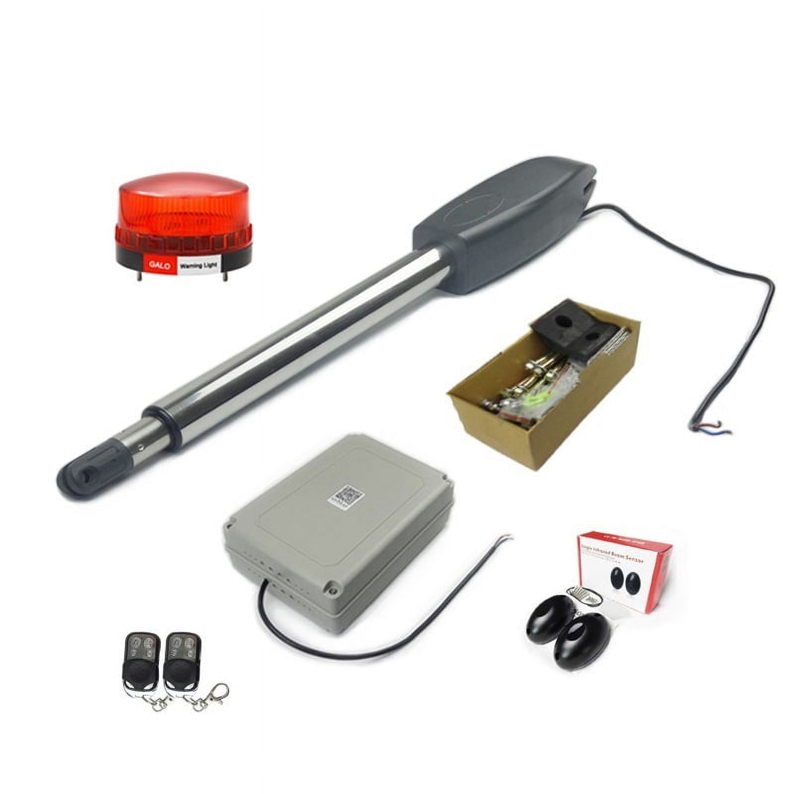 WIFI Controls PKM-C02 Heavy-Duty Solar Single Automatic Gate Opener Kit ...