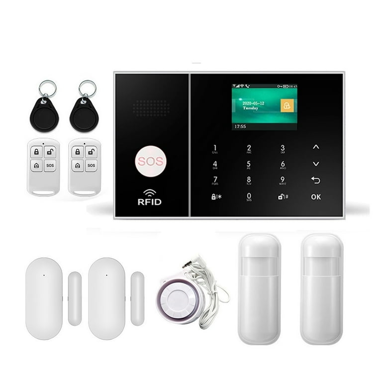 WIFI GSM Burglar Home Security Alarm System Wireless Burglar Alarm