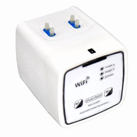 WIFI Hydroponic Equipment Intelligent Watering Device Double Pump Timed Automatic Drip Irrigation System